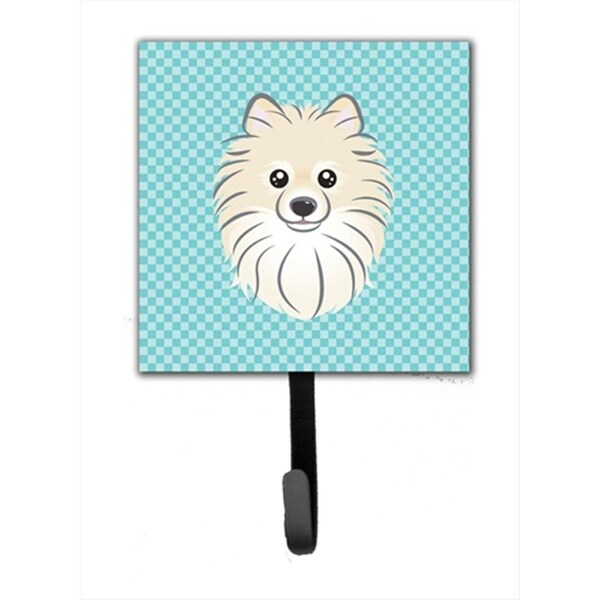 Jensendistributionservices Checkerboard Blue Pomeranian Leash Or Key Holder MI1725055 - main